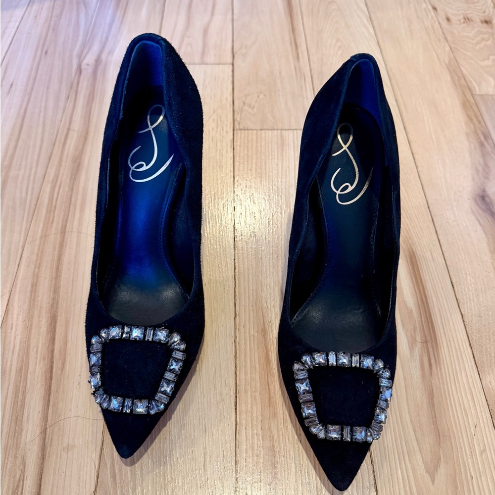 Sam Edelman Harriett Black Heels! Size 6! NEW!